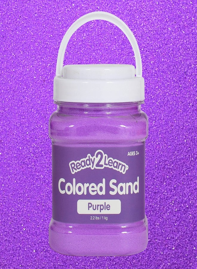 Ready 2 Learn Colored Sand | Purple | 2.2 lbs | Play Sand for Kids | Perfect for Arts and Crafts and Sensory Bins - Image 1